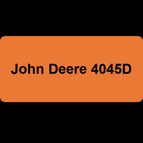 John Deere 4045D